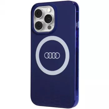 Audi IML Big Logo MagSafe Case iPhone 13 Pro / 13 6.1 Navy Blue Hard Case