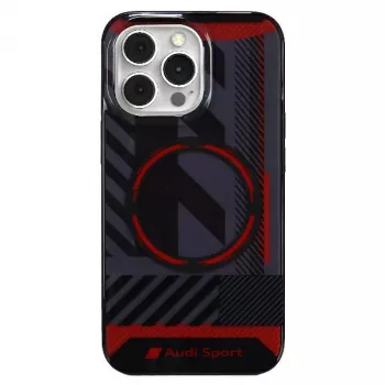 Audi IML Sport MagSafe Case iPhone 13 Pro Max 6.7 inch Black Hardcase