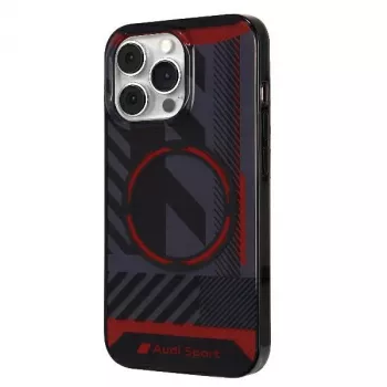 Audi IML Sport MagSafe Case iPhone 13 Pro Max 6.7 inch Black Hardcase