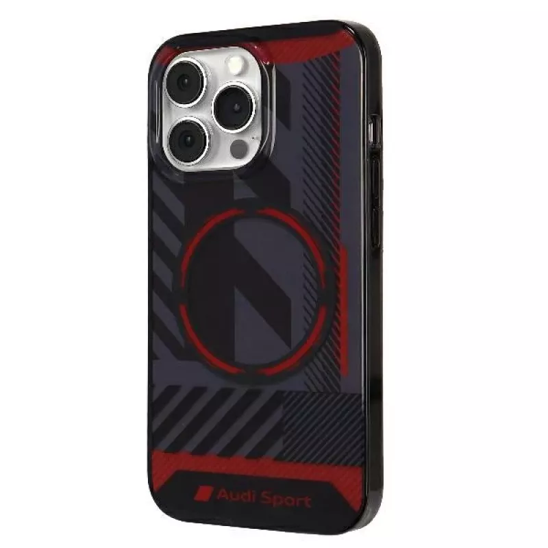 Audi IML Sport MagSafe Case iPhone 13 Pro Max 6.7 inch Black Hardcase