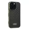 Audi IML Stitching Pattern MagSafe Hard Case Apple iPhone 16 Pro 6.3 inch Melns