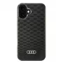 Audi IML Stitching Pattern MagSafe Hard Case Apple iPhone 16 Plus 6.7 inch Melns