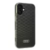 Audi IML Stitching Pattern MagSafe Hard Case Apple iPhone 16 Plus 6.7 inch Melns