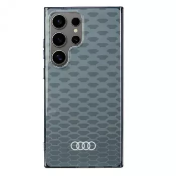 Audi IML Stitching Pattern MagSafe Case for Samsung Galaxy S24 Ultra, Grey
