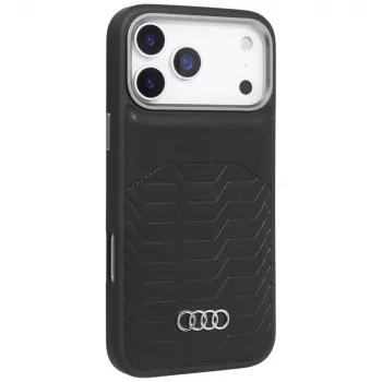 Audi GT Synthetic Leather MagSafe Case for iPhone 17 Pro Max Black