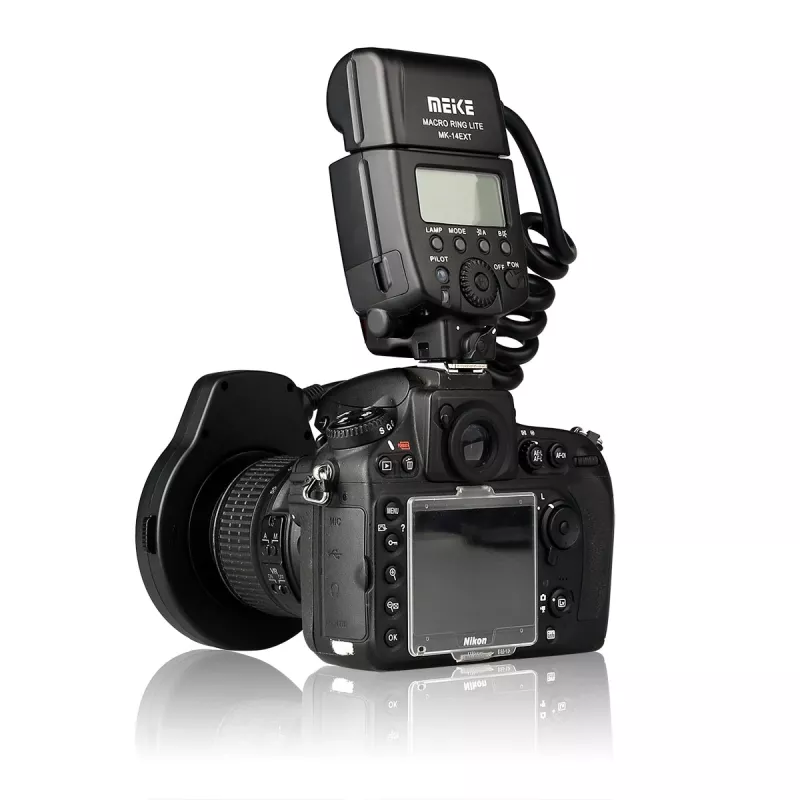 Meike MK-14EXT-C Macro Ring Flash for Canon E-TTL/E-TTL II