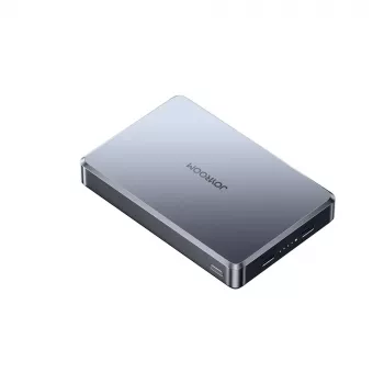 Powerbank Joyroom JR-PBM08 Pro 22.5W 10000mAh ar bezvadu uzlādi 2x USB-C - Pelēks