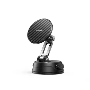 Joyroom JR-ZS51 Magnetic Car Mount with Suction Cup for Windshield or Dashboard - Black