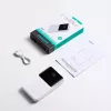 Joyroom JR-QP191 Star Series Mini 10000 mAh 22.5W Power Bank ar digitālo displeju Balts
