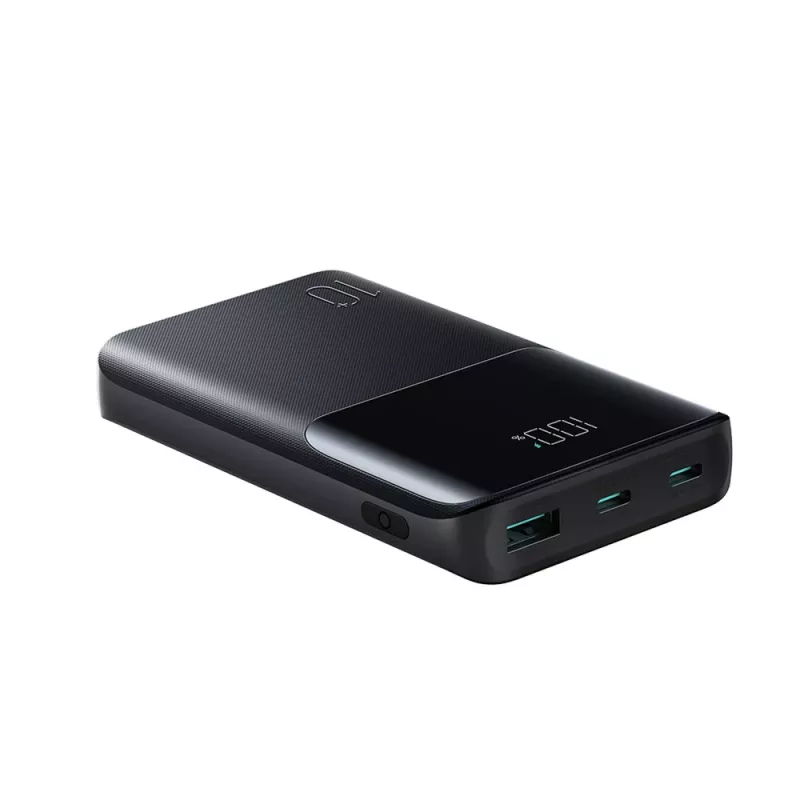 Joyroom JR-QP191 Star Series Mini 10000 mAh 22.5W Power Bank with Digital Display Black