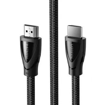 UGREEN HD140 HDMI 2.1 kabelis 8K 60Hz 1.5m Melns