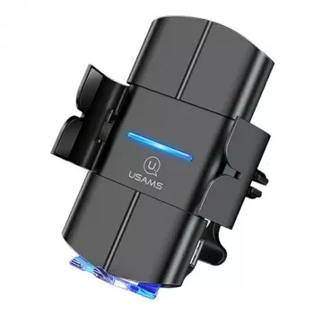 USAMS US-CD133 Bezvadu Lādētājs Power Bank 10W 10000mAh Melns
