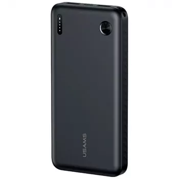 USAMS Powerbank PB83 10000mAh PD 2xSUB-A USB-C melns