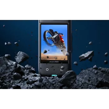Aizsargstikls Insta360 X3 – Rūdīts stikls 9H, 2 iepakojumā