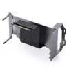 Jonsbo A50 Vertical GPU Mount Kit, PCIe 5.0 Riser Cable 175mm, Gray (A50 GRAY)