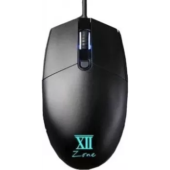 REMAX XII-V3500 Gaming Mouse ar 7 krāsu maiņu, melna, vadu USB optiskā, 6 pogas, 800-2400 DPI