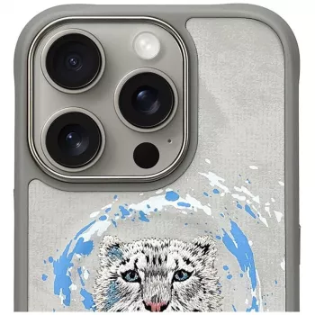 Nimmy Pantera MagSafe Case for iPhone 16 Pro Light Grey