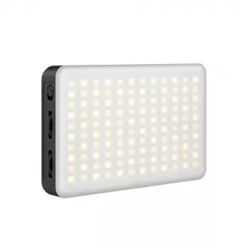 Ulanzi VL120 3200K-6500K Bi-Color LED Video Light ar LCD ekrānu