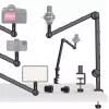 Ulanzi LS25 Desk C-Clamp Studio Mount for Camera, Microphone, LED Light, Black