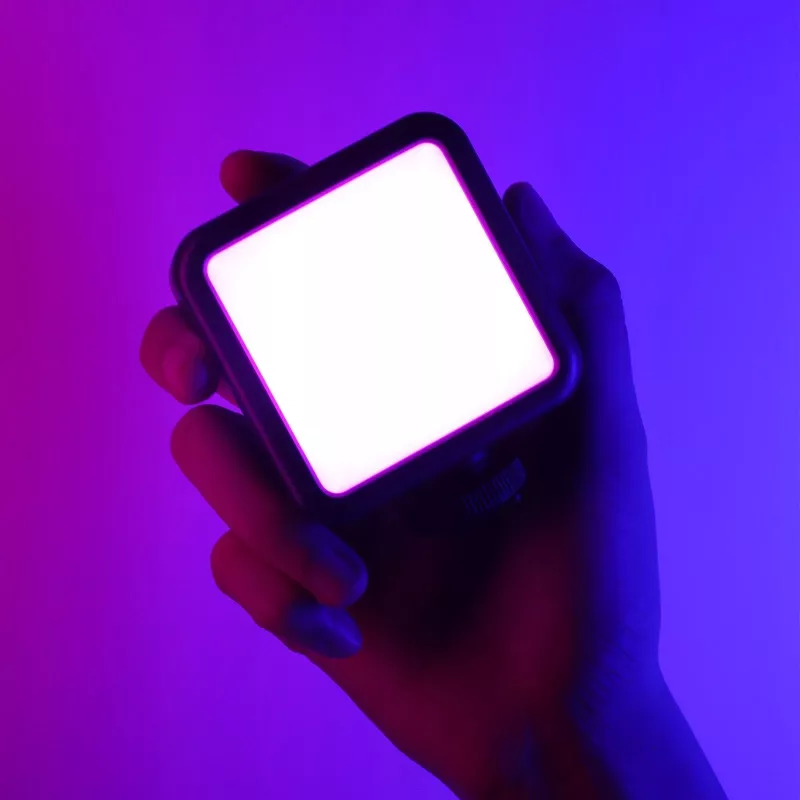 Ulanzi VL49 RGB Pro LED Video Light 60 LEDs 2500mAh with Magnetic Mount and Honeycomb Grid