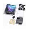 Ulanzi VL49 RGB Pro LED Video Light 60 LEDs 2500mAh with Magnetic Mount and Honeycomb Grid
