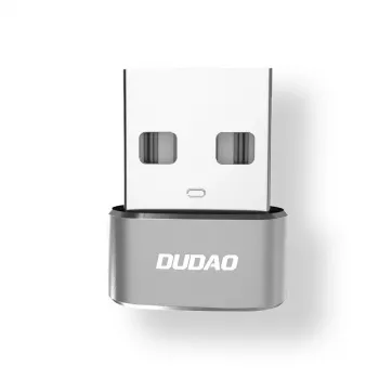 Dudao L16AC USB-A uz USB-C Adapteris - Space Gray