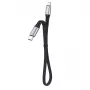 Dudao L10P USB-C to Lightning kabelis 20W 0.23m Balts
