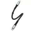 Dudao L10P USB-C to Lightning kabelis 20W 0.23m Balts