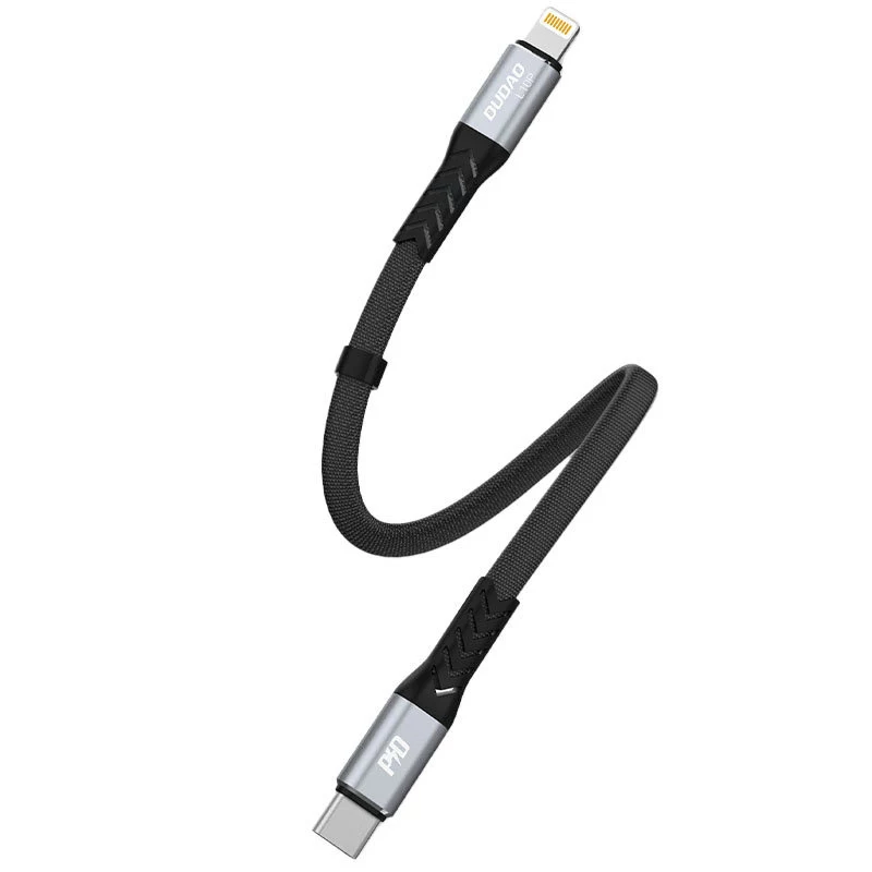 Dudao L10P USB-C to Lightning kabelis 20W 0.23m Balts