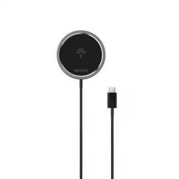 Dudao A12XS MagSafe 15W bezvadu lādētājs Melns