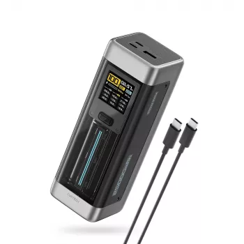 CUKTECH CUK00P23GLBK 210W 25000mAh Power Bank 2xUSB-C 1xUSB-A Black