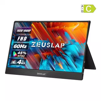 ZEUSLAP Z15ST portatīvais monitors ar 15.6 inch skārienekrānu Full HD IPS