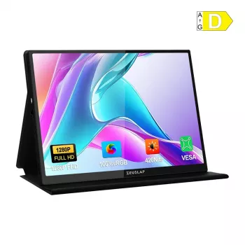 ZEUSLAP Z10T portatīvais monitors ar 10.1 inch 1920x1200 IPS 10-punktu skārienekrānu