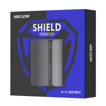 HIKSEMI ārējais SSD T300S 512GB Melns USB 3.2 Type-C 500/560 MB/s