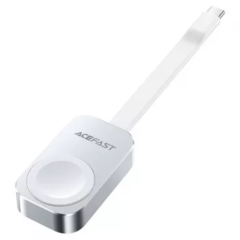 Acefast E21 5W bezvadu lādētājs Apple Watch - Sudrabs