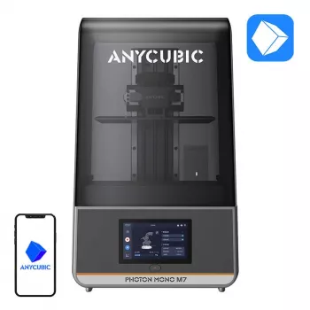 Anycubic Photon Mono M7 14K sveķu 3D printeris melns