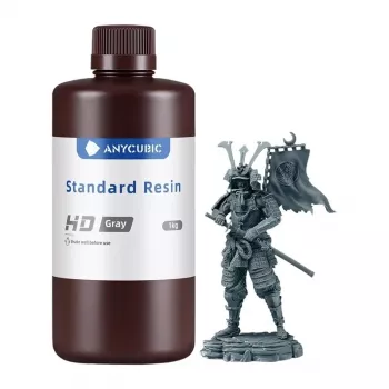 ANYCUBIC Standard 1kg Resin HD Grey