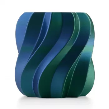 ANYCUBIC PLA Silk Dual PLA Filaments 1.75mm Blue and Green AHSC16-103
