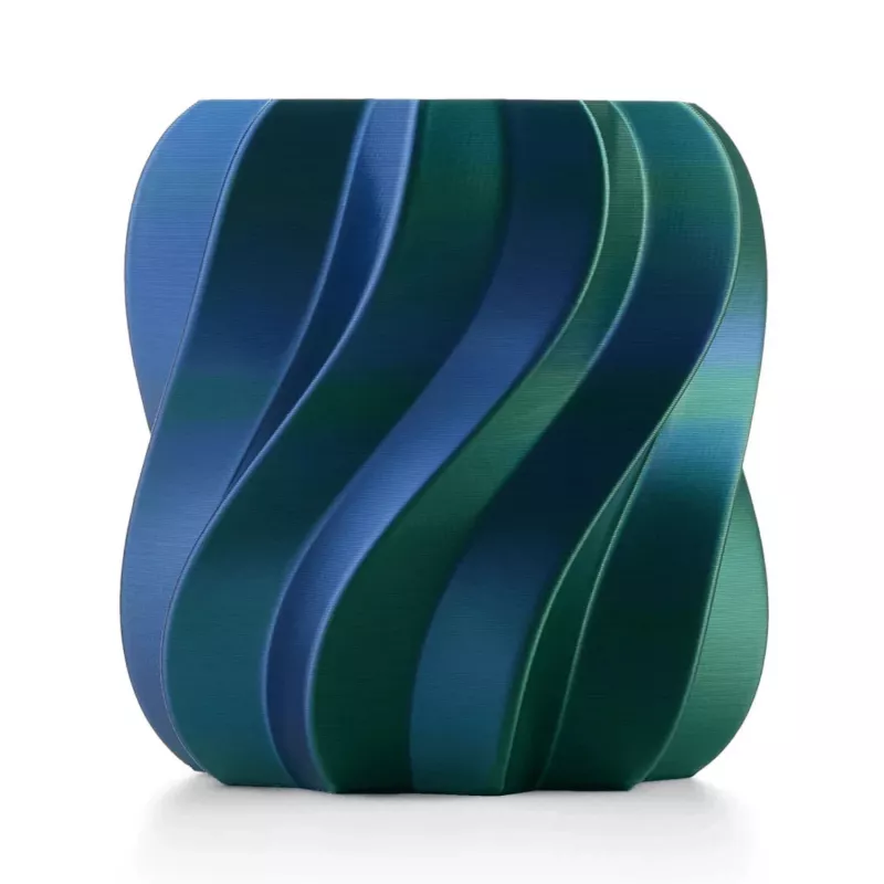 ANYCUBIC PLA Silk Dual PLA Filaments 1.75mm Blue and Green AHSC16-103
