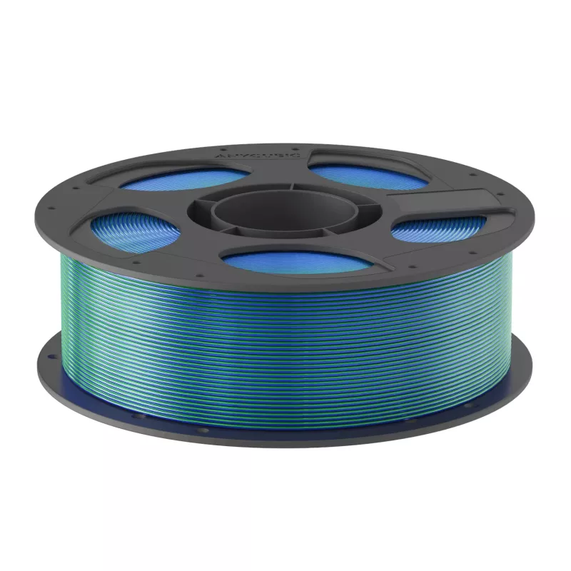 ANYCUBIC PLA Silk Dual PLA Filaments 1.75mm Blue and Green AHSC16-103