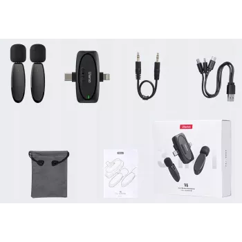 Ulanzi V6 Wireless Audio Transmission Kit - USB-C + Lightning