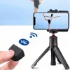 ULANZI CG02 Viedtālruņa Turētājs ar Bluetooth Tālvadības Pulti un LED Gaismu