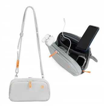 ULANZI YY08 Sling Bag for Camera, Gaming, EDC - Grey