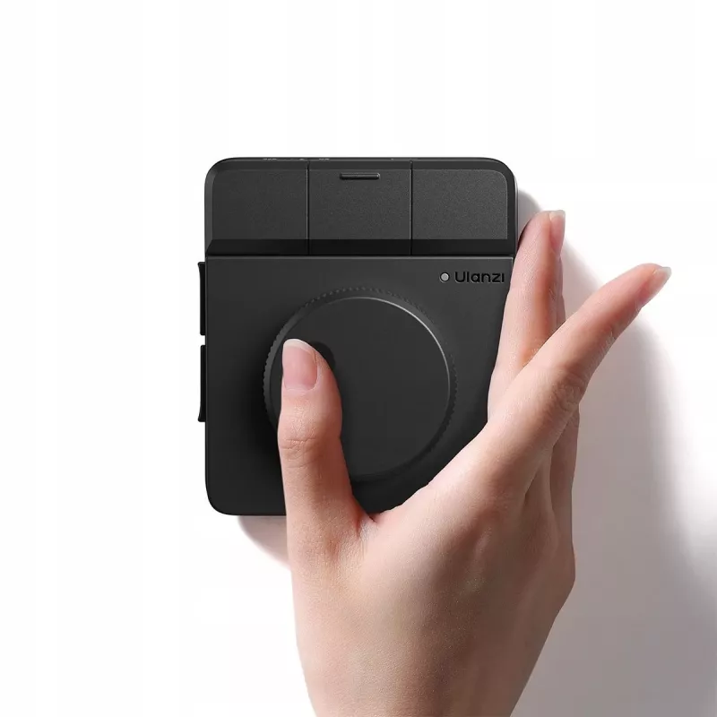 ULANZI D100H Bluetooth 5.0 Haptic Video Controller with Rotary Knob and OLED Display
