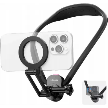 ULANZI MG14 Magnētiskais kakla stiprinājums POV tālruņiem GoPro DJI Insta360