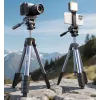 ULANZI TT39 155cm Alumīnija Statīvs ar Telefona Turētāju DSLR, Bezspoguļa un Viedtālruņiem