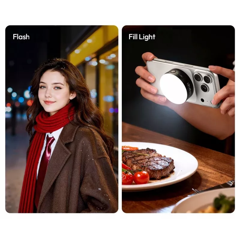 Ulanzi MFL01 Magnetic LED Flash Light for Smartphone 10W Bluetooth Magsafe