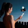 ULANZI LM23 LED Video Light ar spoguli, MagSafe, 2700K-6500K, 5 spilgtuma līmeņi, 750mAh, USB-C, Balts