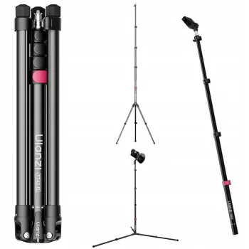 Ulanzi TT43II Mini Tripod / Lighting Stand - 43cm, 2kg Load, Black
