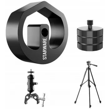 STARWARE Tripod Mount Adapter with 1/4 inch and 3/8 inch Threads for Starlink Mini / M62